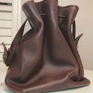 Coach 9165 bucket bag, dark brown